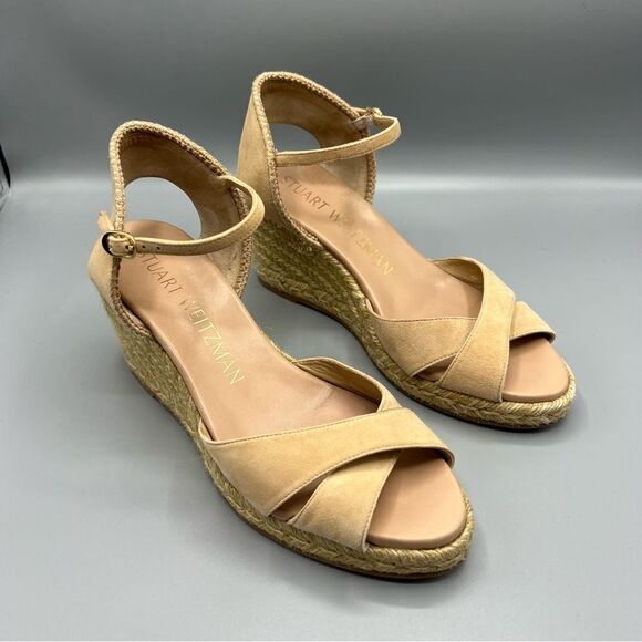 Stuart Weitzman Mirela II Espadrille Wedge Sandal - Picture 4 of 8